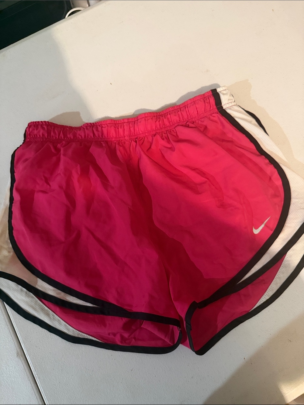 Nike Girls' Athletic Shorts Bundle - Pink, Navy, Purple, Black - Picture 2 of 5